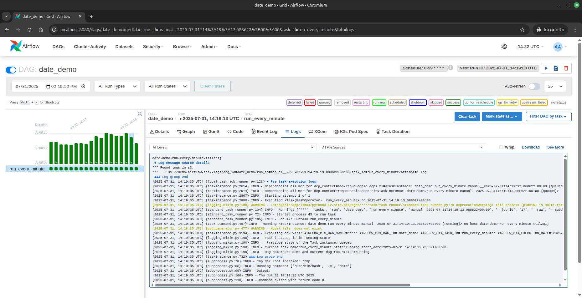 airflow dag run logs